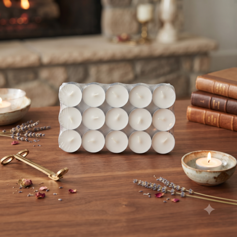 15 Pieces Vanilla Fragrance T-light Pack