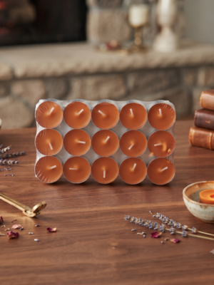 15 Pieces Peach Fragrance T-light Pack