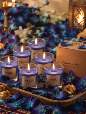 Orchid Fragrance Votive Candles - Pack of 6